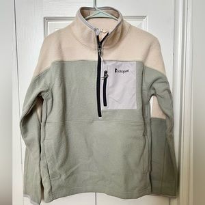 COTOPAXI sweater 1/4 fleece zip